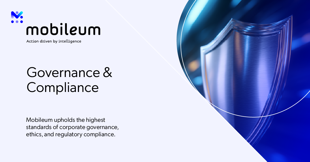 Governance & Compliance – Mobileum - Active Intelligence