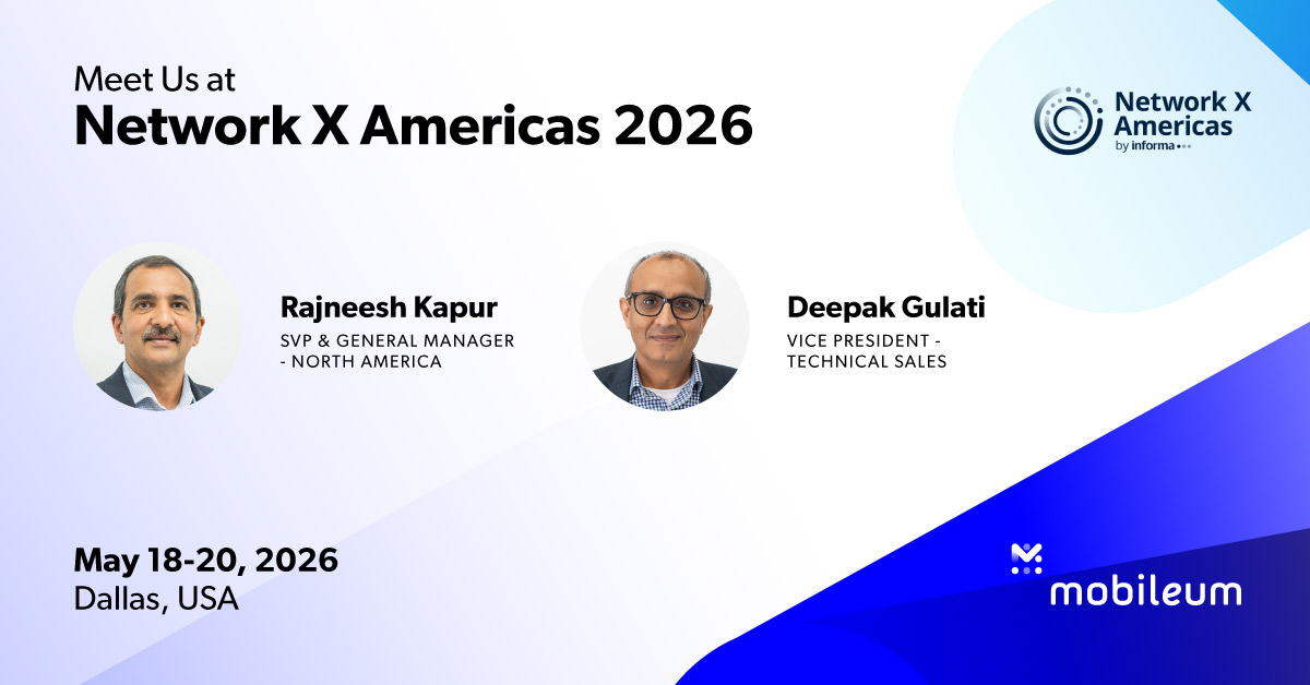 Network X Americas 2026 – Mobileum - Active Intelligence