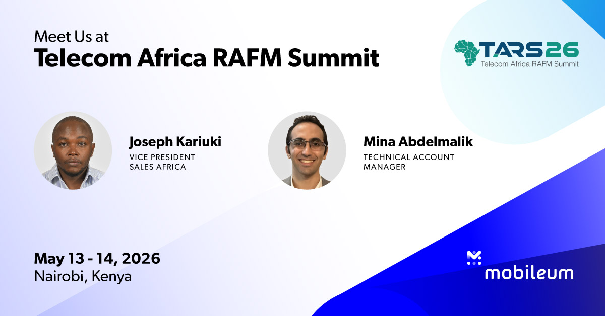 Telecom Africa RAFM Summit 2026 – Mobileum - Active Intelligence