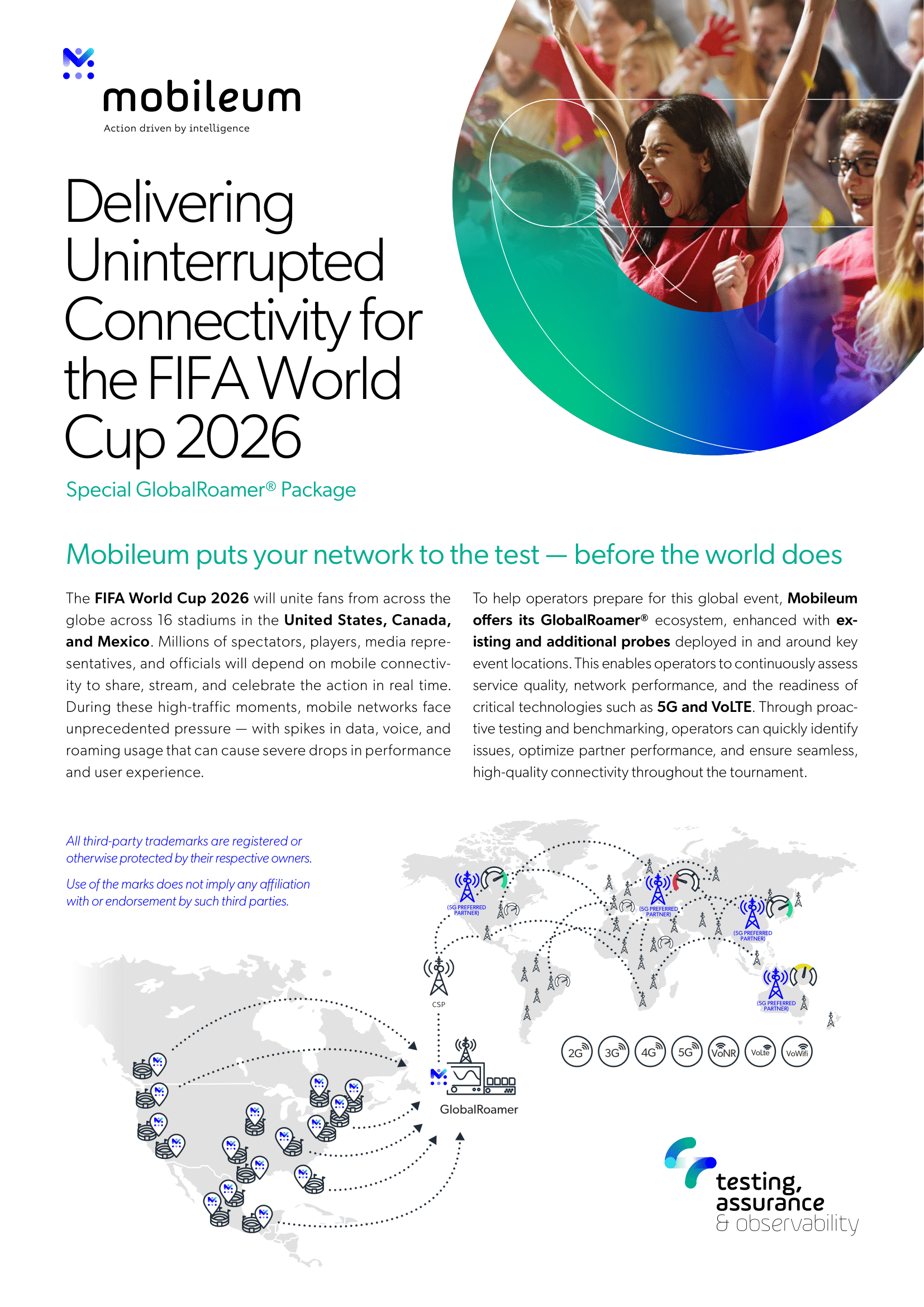 Special GlobalRoamer® Package for FIFA World Cup 2026