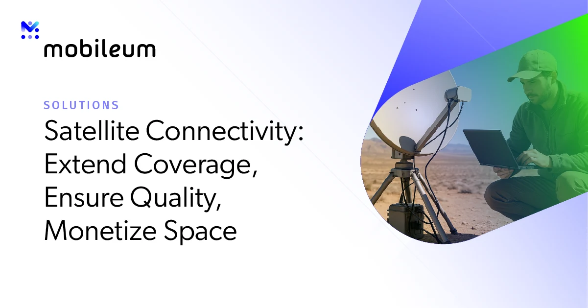 Satellite Connectivity – Mobileum - Active Intelligence